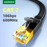 UGREEN Cat 7 Ethernet Cable 10Gbps High Speed Flat Cable Network Lan Cord (New)