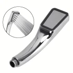 300 Holes Shower Head High Pressure Rainfall Water Saving Flow With Chrome Nozzle (New)