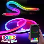 5V Flexible Light Strip USB RGBIC Dreamcolor Chasing Strip RGBIC Neon Rope Light (New)