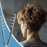 Wide Tooth Hair Styling Comb Hair Seam Comb Bangs Combs Styling Hair Root Top (New)