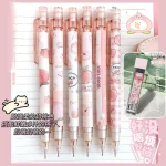 Kawaii Mechanical Pencil set 0.5 0.7mm 2B Refill Cute Cartoon Automatic Pencils School Office (New)