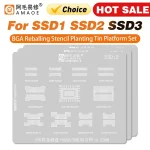 Amaoe SSD1 2 3 BGA Reballing Stencil Template DDR (New)