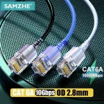 SAMZHE Cat6A Ethernet Cable 10Gbps Cat6 Lan UTP RJ45 Slim (New)