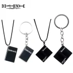Anime Death Note Keychain Black Notebook Pendant Key Chain Cospaly Accessories Keyring for (New)
