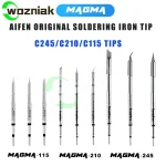 MAGMA AIFEN Soldering Iron Tips C115 C210 C245 Lead Free Heating Core Compatible (New)