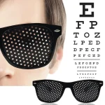 Anti myopia Astigmatism Glasses Vision Correction Fatigue Pin Hole Glasses With Holes For Men (New)