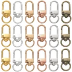 10 13x33mm Rotating Dog Buckle Snap Lobster Clasps Hooks for DIY Jewelry Making (New)
