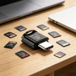 Type C To Micro SD TF Adapter Cardreader High Speed Card Reader Smart Memory (New)