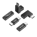 USB 3.1 Type C Adapter Elbow Converter USB C Charge Data Sync Extension (New)