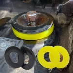 2X Pad For VW AUDI SKODA Front Strut Tower Mount Gap Fix Suspension (New)