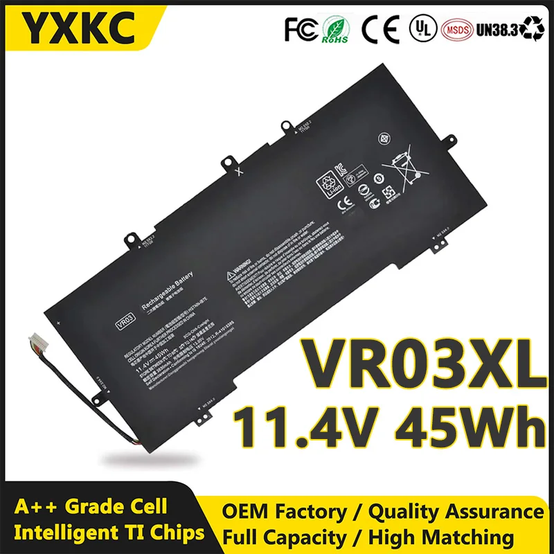 Sb4bfaeb21b7e4e54874a616245da9aa77.webp VR03XL VR03 11.4V 45Wh Battery Replacement HP Envy 13-d000 d010nr d008na (New) - Image 1