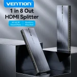 Vention HDMI Splitter 1 In 8 Out Adapter 4K 60Hz (New)