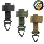 Multi purpose Nylon Gloves Hook Work Gloves Safety Clip Outdoor Tactical Climbing Rope Camping (New)