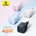 Baseus 45W PD Charger For iPhone 17 16 15 Pro Max Samsung Galaxy (New)