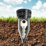 Garden Key Hider, Realistic Underground Watering Can Key Safe, No Battery Needed, Durable (New)