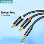 SAMZHE RCA Cable Jack 3.5mm to RCA Audio Cable 3.5mm (New)