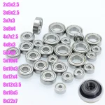 10 Miniature Ball Bearing 3x7x3 3x8x4 4x8x3 5x8x2 5x10x4 8x22x7 608zz 2Z for (New)