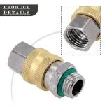 Copper Quick Connector For Agricultural Dosing Plunger Pump High Pressure Hose Adapter Drip (New)