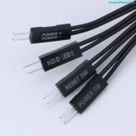 20/30/50/100cm Motherboard Switch HDD LED/PLED/Reset SW /Power SW Extension Cable (New)