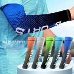 Ice Silk Arm Sleeves UV Protection Anti Slip Sunscreen for Men & Women Cooling (New)