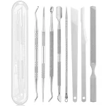 Foot Care Kit Callus Remover File Dead Skin Shaver Cuticle Pusher Pedicure Tools (New)