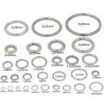 20 200 3 25mm Stainless Steel Open Single Loops Jump Rings Split Rings Connectors for (New)