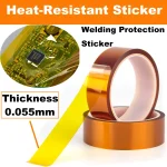 High Temperature Heat BGA Tape Thermal Insulation Tape 1Roll 33M Electronics Board Protection (New)