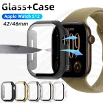 Case Apple Watch Series 12 42mm/46mm Tempered Glass Screen (New)