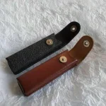 Classic Leather Presbyopic Glasses Case Men Women Elegant Leather Glasses Box Suitable for (New)