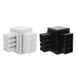 ATX 8Pin Female 90 Degree Angled To 8 Pin Male (New)