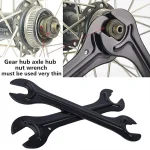 Bike Hub Cone Spanner Portable Head Open End Axle Wrench Bicycle Repair Tool (New)
