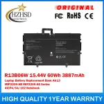R13B06W 15.44V 60Wh 3887mAh Battery Xiaomi Book Air13 MIF2209-AB (New)