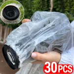 10-30pcs Universal Camera Rain Cover PE Waterproof Protector Nikon (New)