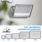 50W LED FloodLight 220V Outdoor Lighting COB Flood Light LED Spotlight Waterproof IP65 (New)