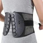 Unisex Lumbar Support Wrap Breathable Waist Back Brace Protector Guard for Posture Corrector (New)