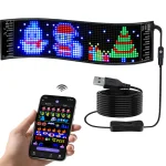 Car Decor Advertising Logo Lights Outdoor LED Matrix Pixel Scrolling Screen DIY Customize (New)