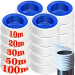 1 50Roll PTFE Industrial Sealant Tape Waterproof Thread Duct Tapes for Plumbing Fitting Repair (New)