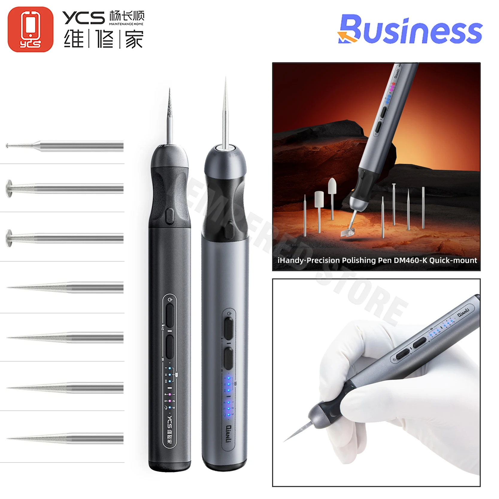 Sbcc83af62f3441f4889d40558ae3f6edl YCS Qianli DM460 Electric Chargeable Polish Pen Phones PCB (New) - Image 1