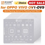 AMAOE BGA Reballing Stencil Template OPPO VIVO Huawei Xiaomi (New)