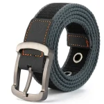 LUDIVIS Canvas Belt Outdoor Tactical Belt Unisex High Quality Canvas Belts for Jeans (New)
