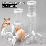 Hamster Coop External Pipelines Can Be Randomly Spliced DIY Landscape Design Pipes Hamster (New)