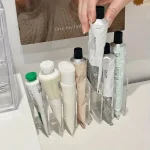 7 Slot Transparent Plastic Cosmetic Organizer Multi Functional Makeup Holder for Home Office Bathroom Dressing (New)