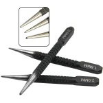 3 Center Punch Positioning Punch Drilling Fixer Black Cylindrical Nail Punch Pin Tool (New)