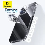 Baseus Tempered Glass Case for iPhone 17 16 Pro Max Clear Hard Tough (New)