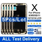 5Pcs/lot Wholesale Incell iPhone X XR XS Max LCD (New)