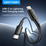 Vention Lightning Cable USB C to Lightning 3A USB-C Cable (New)
