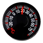 20 27mm High Precision Thermometer Casement Indoor Outdoor Wall Garden Dial Measurement For Gardens (New)