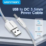 Vention USB to DC 3.5mm Power Cable USB A to (New)