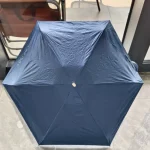 1 Mini Sun Umbrella Pocket Rain Umbrella Vinyl Folding UV Ultraviolet Protection Sun (New)