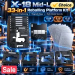 AMAOE IPX-18 33in1 Middle Layer Universal Reballing Stencil Station Kits (New)